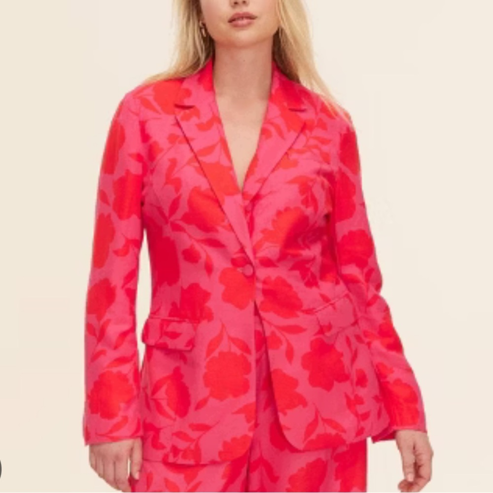 NWT! Kate Spade New York x Target Women's Classic Rose Blazer - XS - Picture 2 of 9